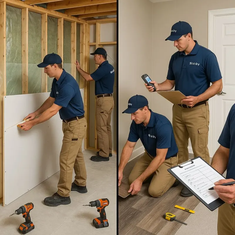 Repairs and Reconstruction process in Pikesville, MD